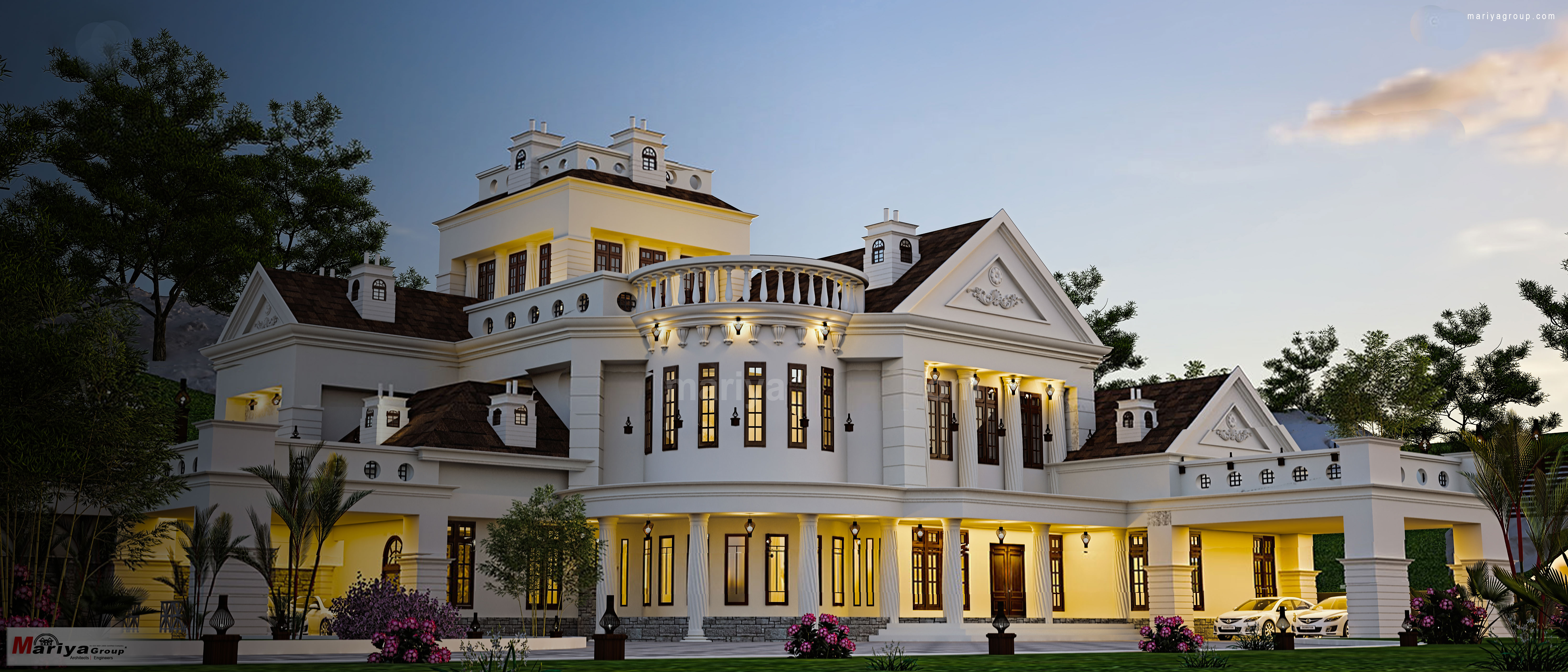 luxury home designed by best architects in kerala